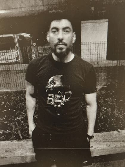 La imagen de Facundo Moyano al ser detenido