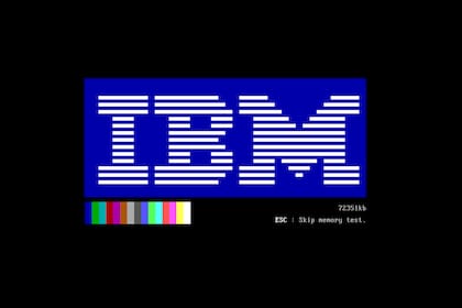 La imagen de inicio de OS/2