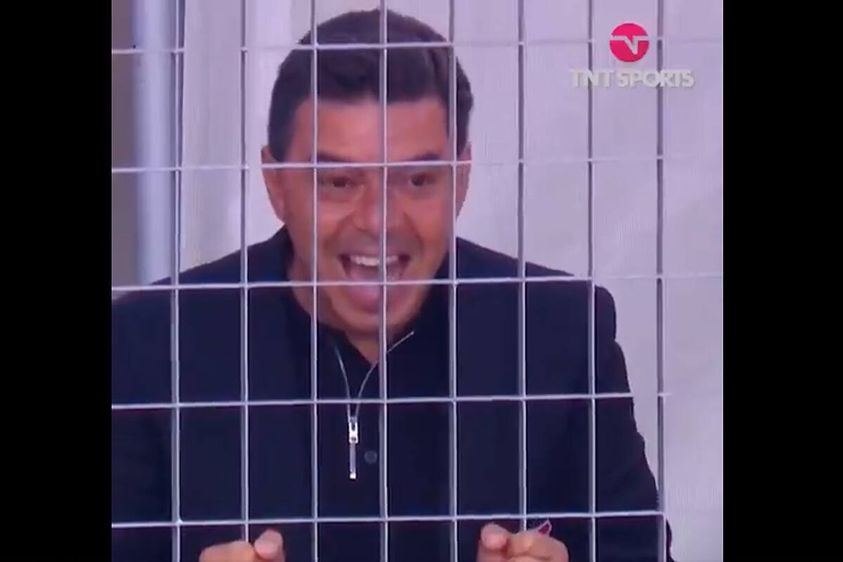 La imagen de Marcelo Gallardo que se hizo viral en la previa del duelo con Racing
