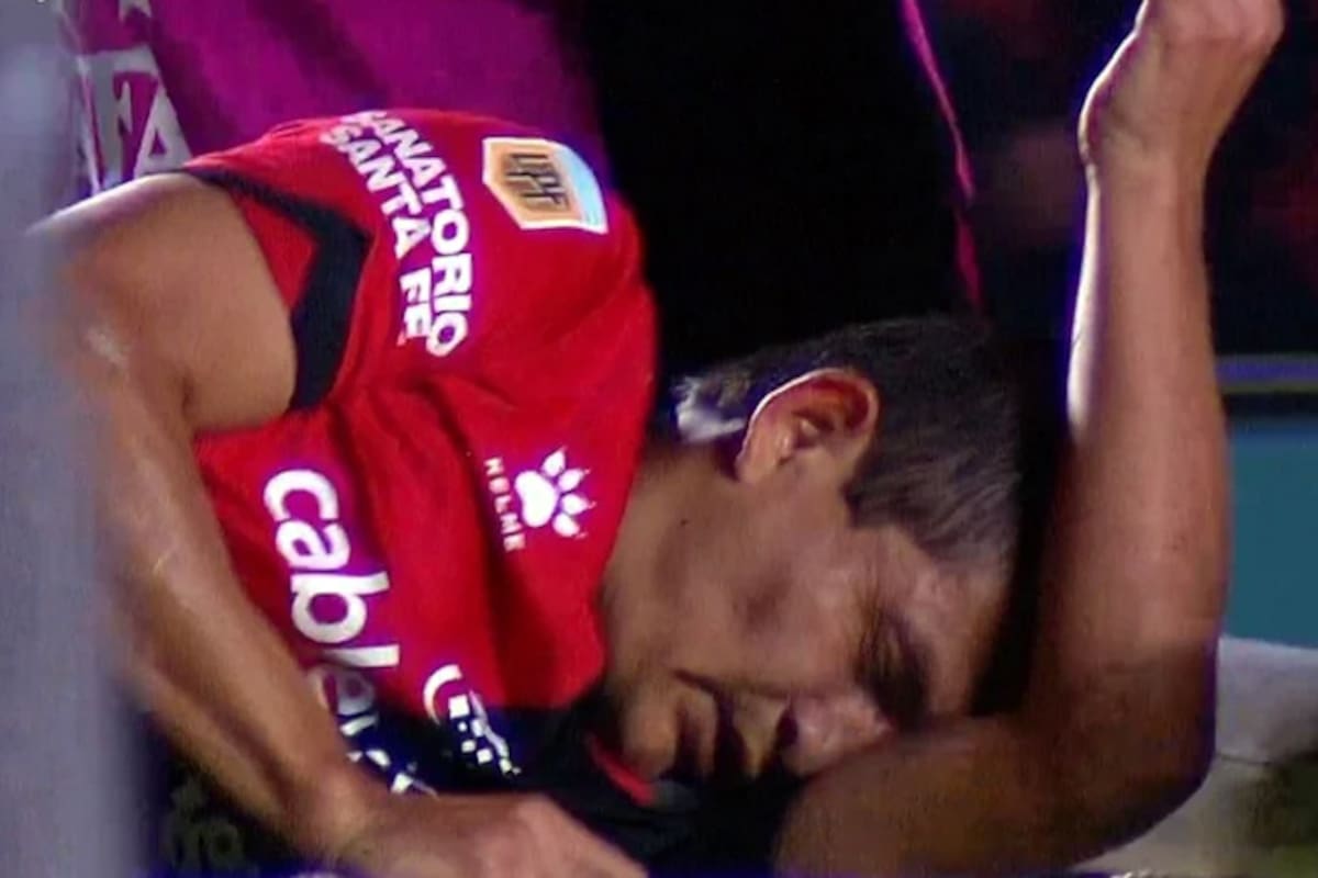 La imagen de preocupación de Luis Pulga Rodríguez en Colón-Estudiantes