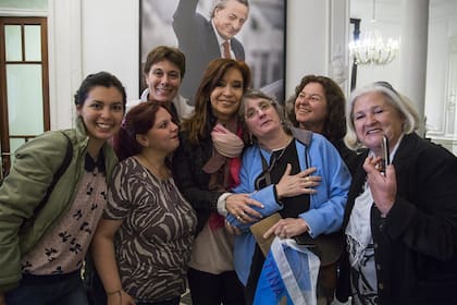 La imagen de que Cristina Kirchner difundió en las redes para desar feliz Navidad a los argentinos