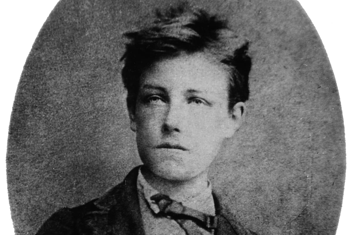 La imagen de un joven Arthur Rimbaud