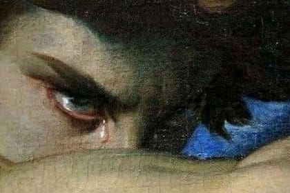 La imagen del ángel caído fue vista en el cielo. Fuente: Twitter/MrTonny69