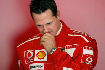 La imagen eterna de Michael Schumacher, identificado con Ferrari