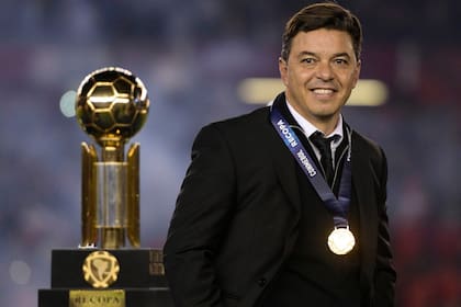 Gallardo y la última medalla: conquistó la tercera Recopa Sudamericana