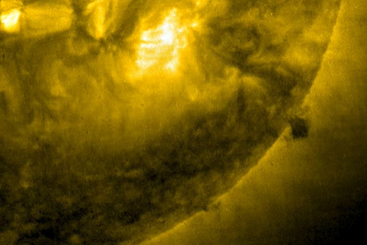 La imagen más cercana del cubo que se desprende del Sol y que la NASA no quiere que se vean