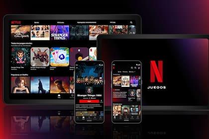 La imagen promocional de Netflix Juegos en varias plataformas disponibles