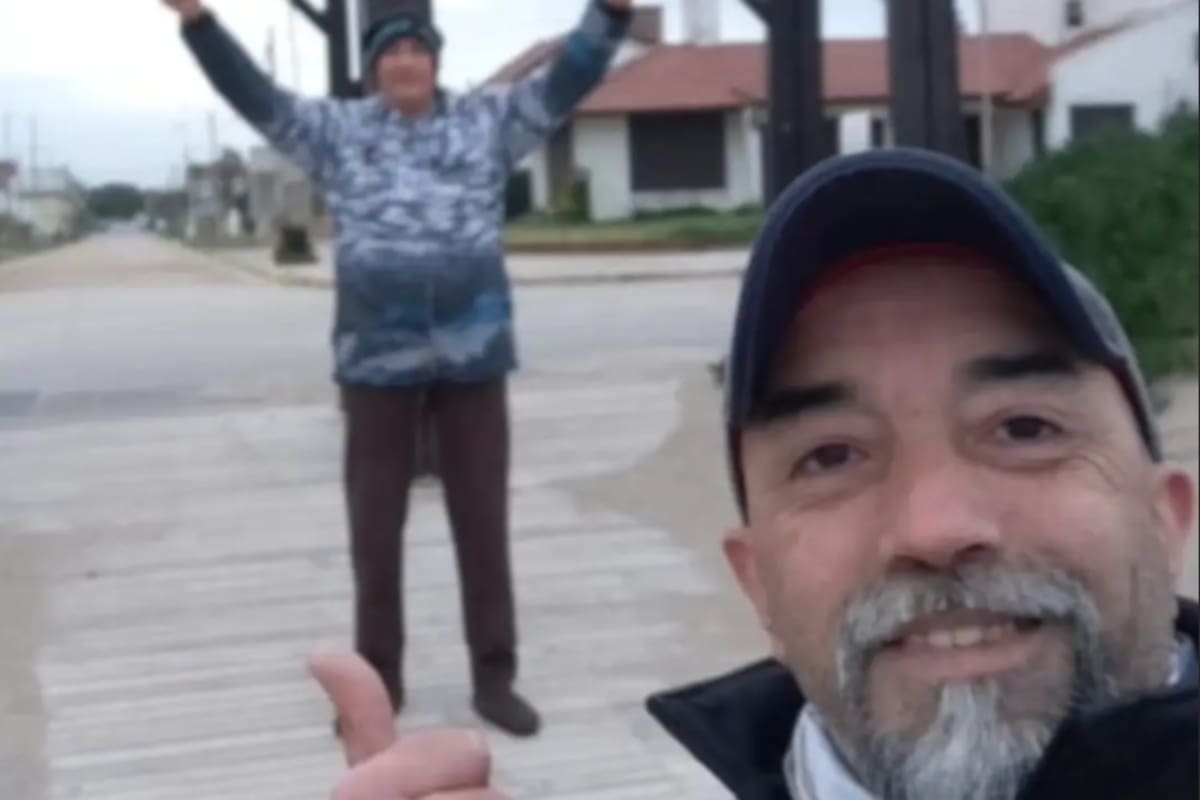 La imágen publicada por los compañeros del club - Instagram: guerreros.kayak.fishing