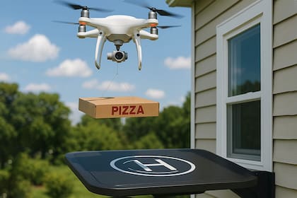 La imagen que compartió Federico Sturzenegger para referirse a los drones