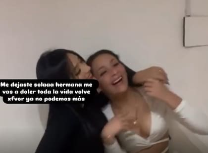 La imagen que compartió la hermana de Lara, tras su muerte