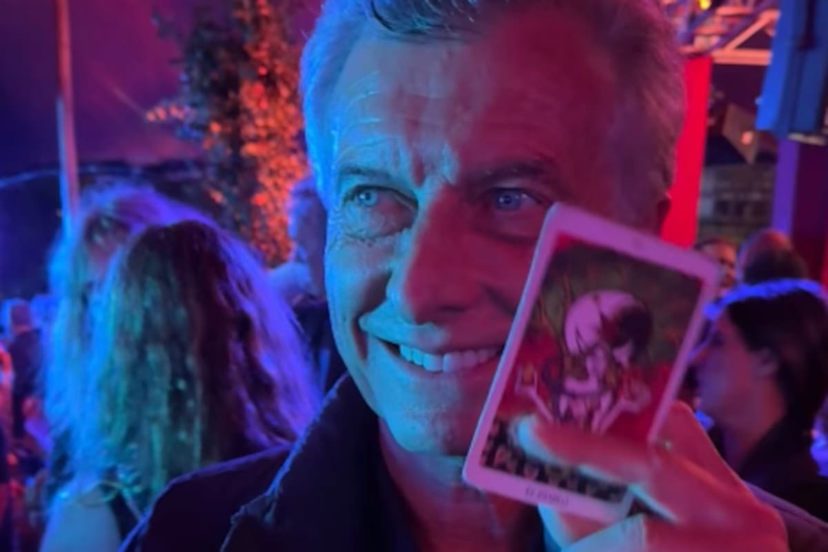 La imagen que compartió la tarotista y artista plástica María Baylac