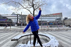 La imagen que compartió Luisana Lopilato sobre su paso previo por Estocolmo, Suecia
