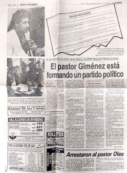 La imagen que el pastor siempre quiso dar es de estar por sobre la política, los asuntos de Dios era lo que le interesaba; sin embargo, en varias ocasiones fue puesto en estrecho vínculo