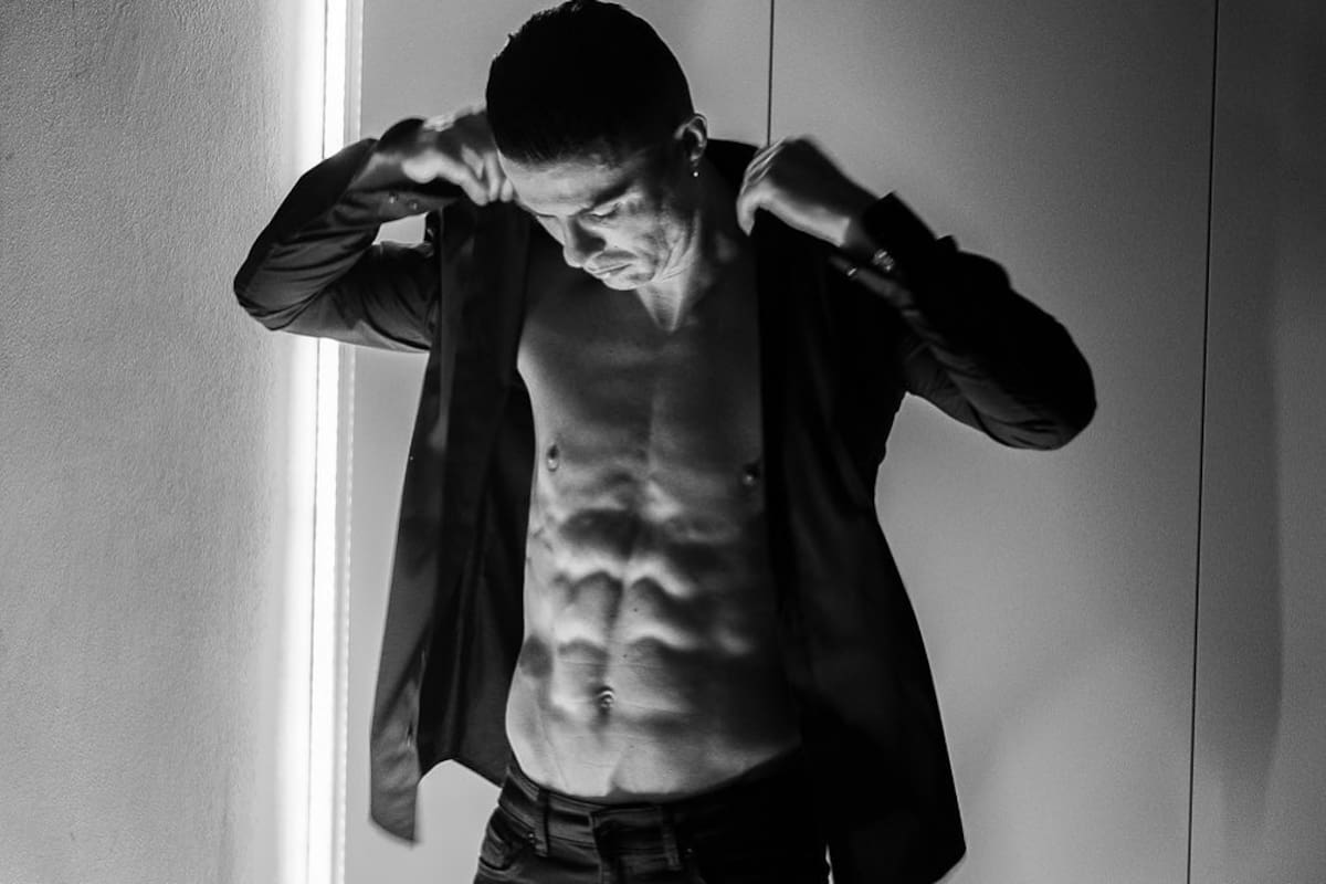 La imagen que subió el futbolista de Juventus y fue furor en las redes. Crédito: Instagram