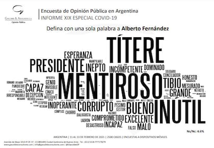 La imagen que tiene la sociedad acerca de Alberto Fernández, según una investigación de Giacobbe & Asociados