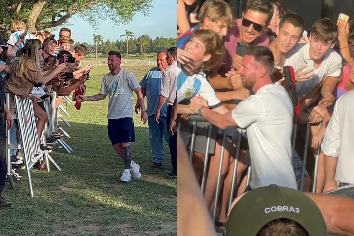 La impactante imagen de Messi al llegar a Rosario tras la larga exposición al sol en la caravana de la selección