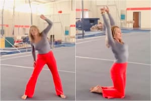 La impactante rutina de Nadia Comaneci a sus 62 años
