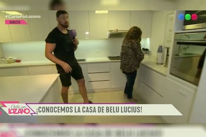 La impecable cocina de Belu Lucius: su lugar preferido de la casa