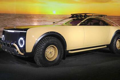 La imponente silueta del Mercedes Maybach Virgil Abloh Off-roader