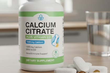 La importancia de la vitamina D3 y el citrato de calcio para la salud ósea (Foto: IA)