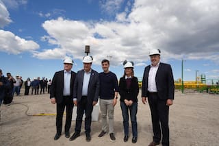 Camuzzi inauguró una obra para ampliar el abastecimiento de gas en la Patagonia