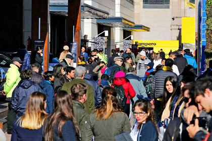 La inauguración de La Rural