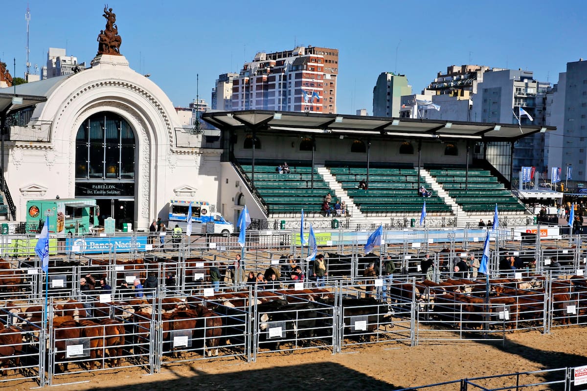 La inauguración de La Rural