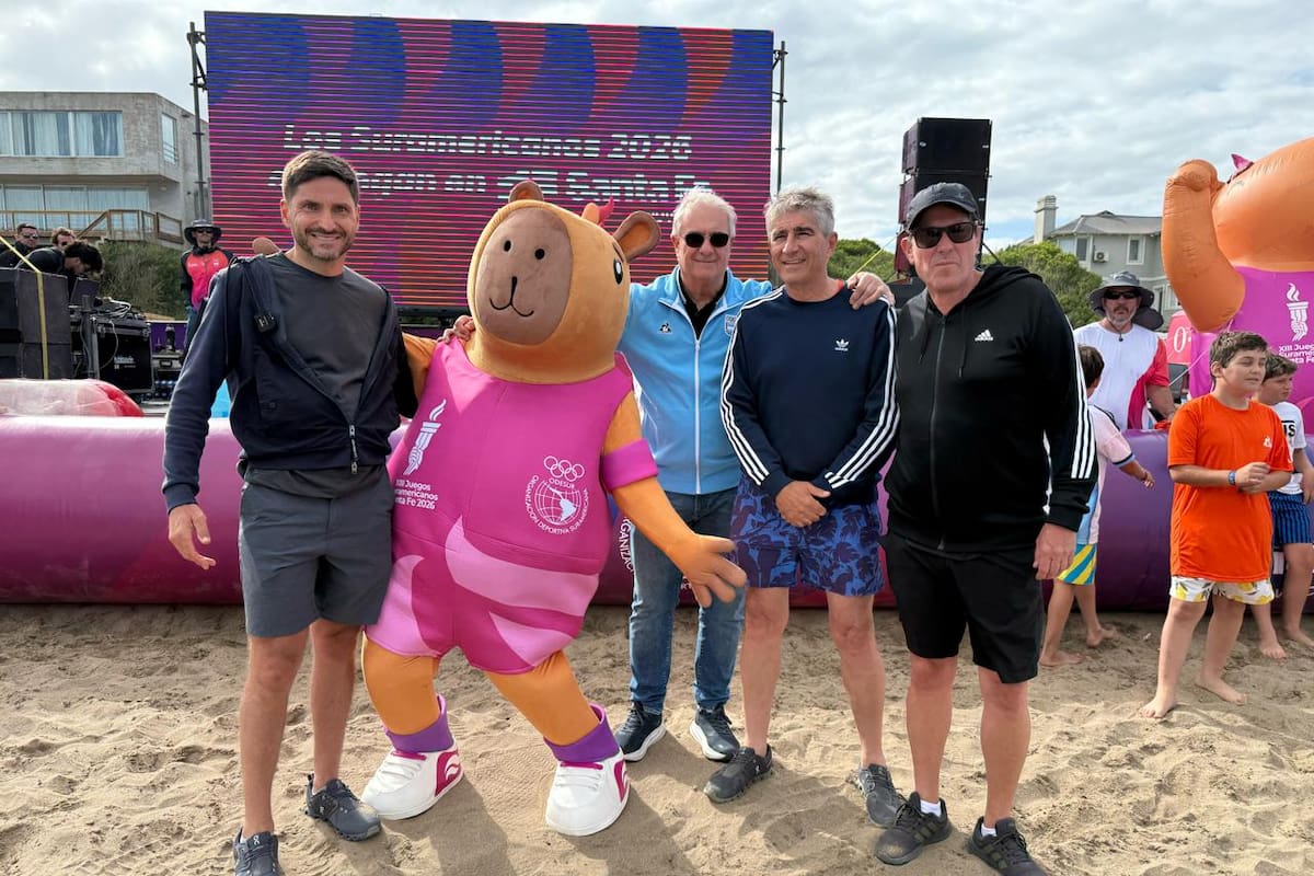 La inauguración de la Playa Olímpica, un anticipo de los Juegos Suramericanos Santa Fe 2026