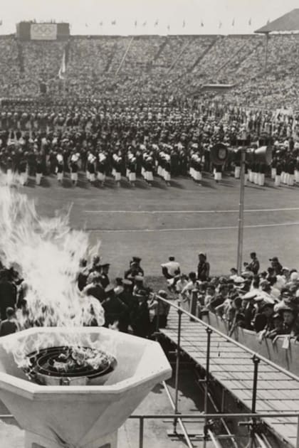 La inauguración de los Juegos, en la tarde del 29 de julio de 1948.