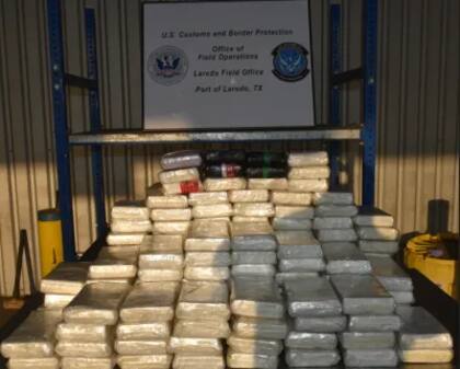 La incautación de cocaína realizada en Texas