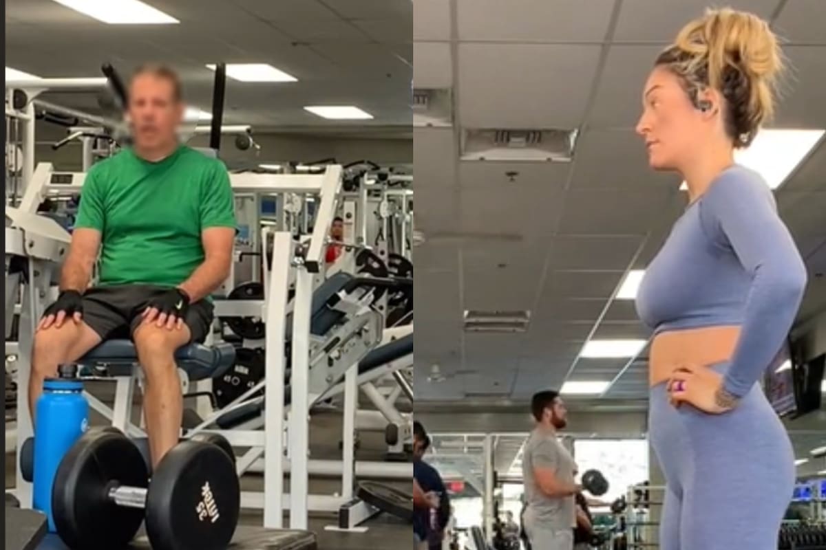La incómoda situación en un gimnasio que se volvió viral