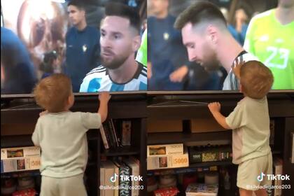 La incontrolable emoción de un niño al ver a Messi en la televisión