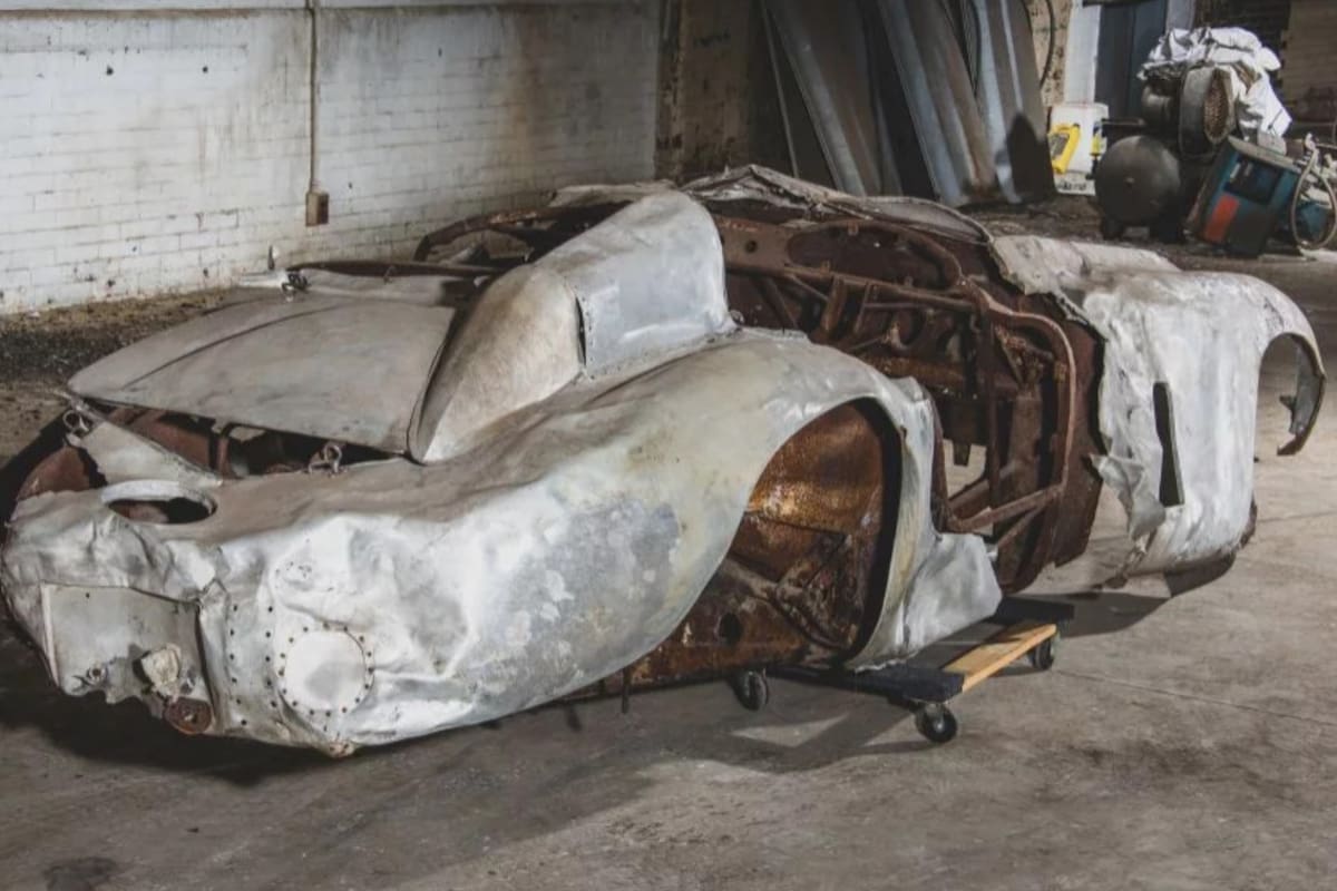 La increíble historia detrás de la millonaria subasta por una Ferrari incinerada