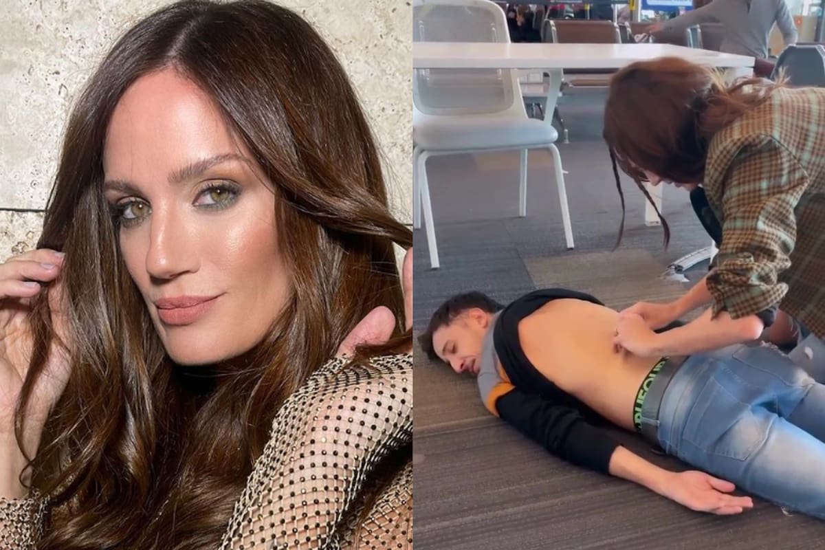 La increíble reacción de Paula Chaves para curarle el empacho a Rodrigo Noya en un aeropuerto
