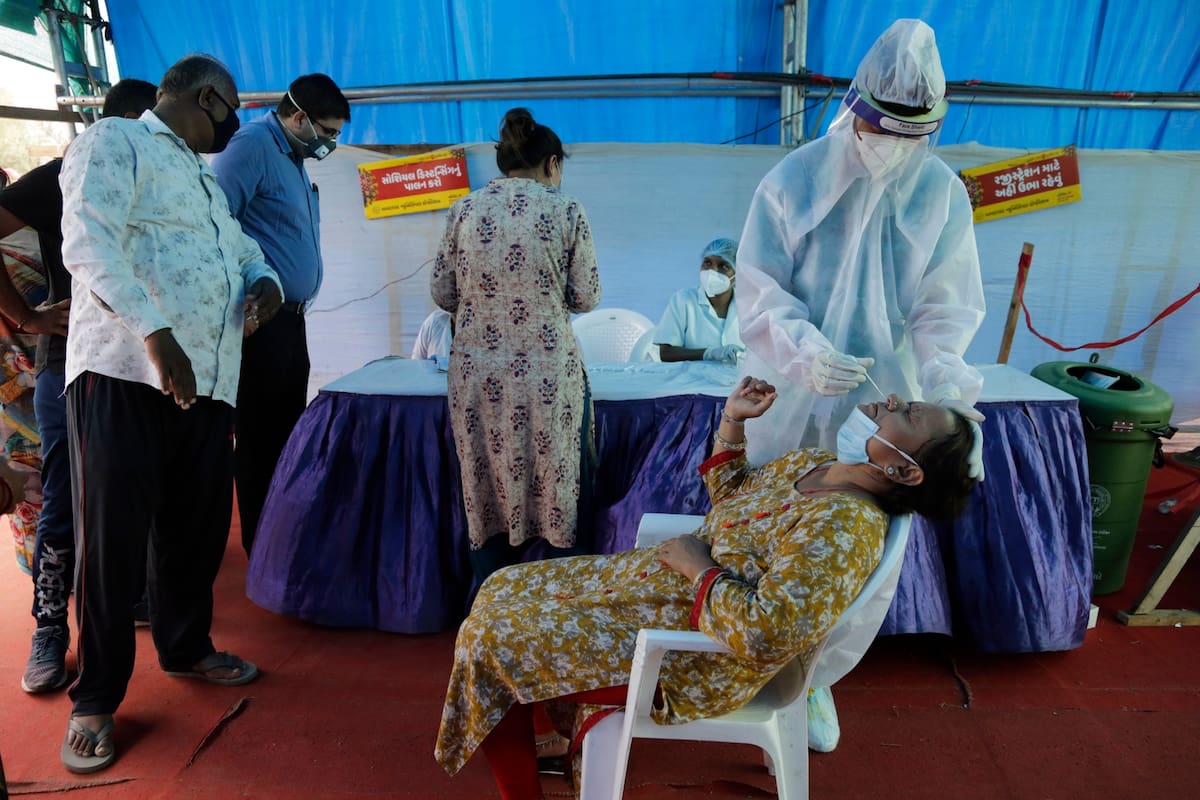 La India reportó 78.357 nuevos casos de coronavirus