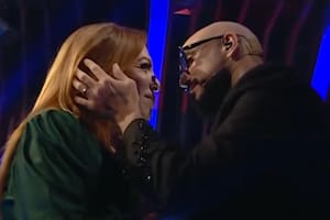 La inédita propuesta de Lizy Tagliani a Abel Pintos que culminó con un beso entre ambos