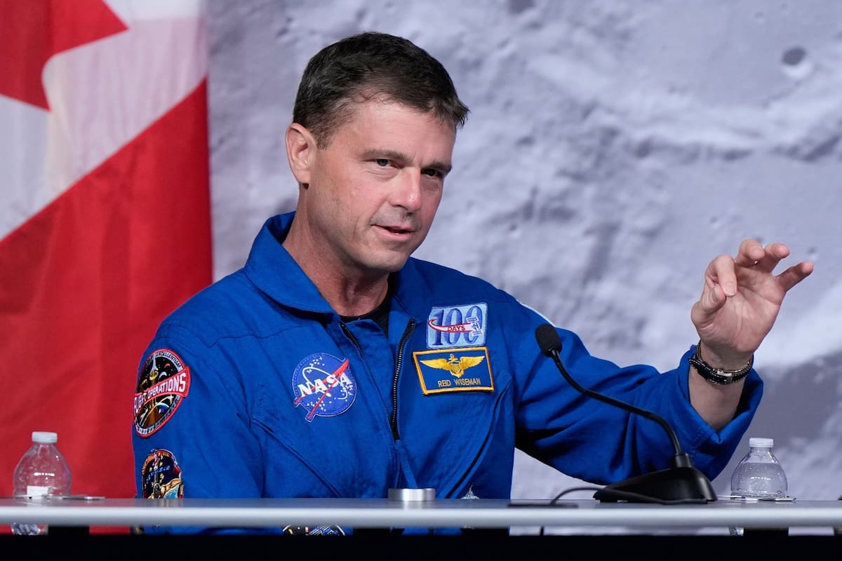 La inesperada experiencia de Reid Wiseman durante Artemis II que sorprendió a todos (AP Photo/Ashley Landis)