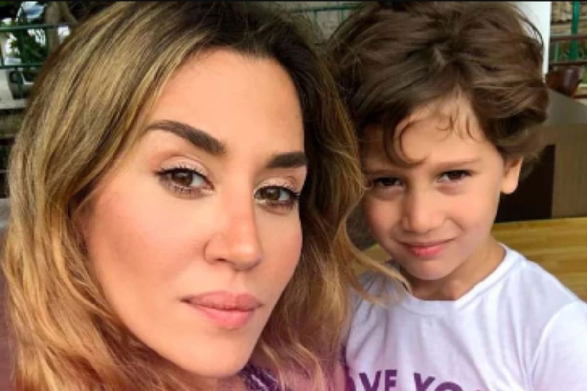 La inesperada reacción de Momo al ver una sorpresa de Jimena Barón