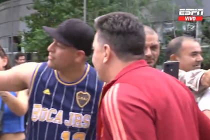 La inesperada selfie de un hincha de Boca con Gallardo