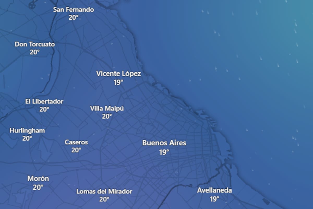 La inestabilidad será la característica del clima este sábado 20