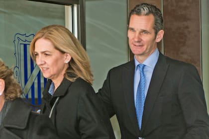 La infanta Cristina de Borbón e Iñaki Urdangarin