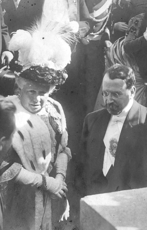 La infanta, de España a la Argentina en 1910