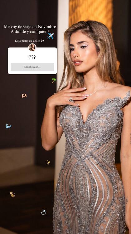 La influencer compartió con sus seguidores su emoción por su próximo proyecto (Foto: Instagram @poggiojulieta)