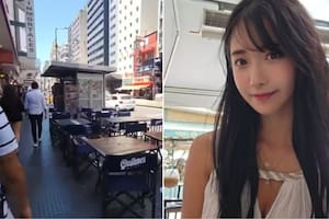 La influencer de 30 años llegó a la ciudad de Buenos Aires el domingo desde Miami