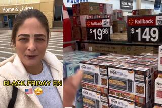 Mostró cómo las ofertas de Black Friday en EE.UU. e impactó con los precios que encontró