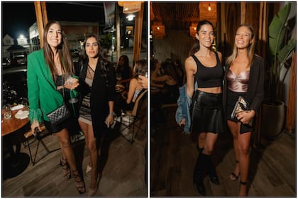 La influencer Nina Amateis y Gabriela Sari estuvieron en el evento, al igual que las influencers Valen Retamales y Martu Oneto