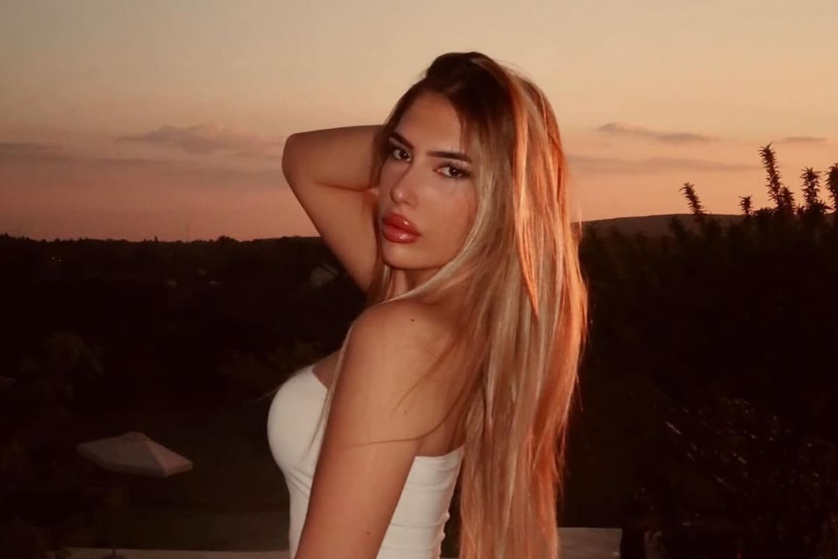 La influencer que murió en Montenegro.
