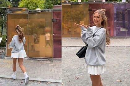La influencer y youtuber australiana Sarah Betts compartió con sus seguidores su paso por los nuevos baños públicos de Tokio, Japón