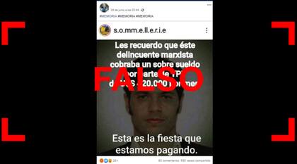 La información falsa decía que el exministro de economía cobraba US$ 420.000 por mes en YPF