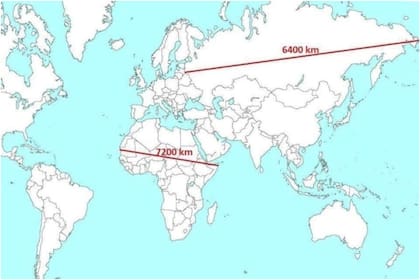 La información que publicó el politólogo Ian Bremmer en Twitter revela que las superficies de los países son diferentes a las que establecen en los mapas